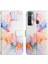 Camon 18I Için Mermer Desenli Pu Deri Cüzdan Telefon Kılıfı - Renkli (Yurt Dışından) 4