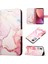 12 Lite Için Mermer Desenli Pu Deri Cüzdan Telefon Kılıfı - Rose Gold (Yurt Dışından) 1