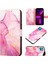 Smart 6 Için Mermer Desenli Pu Deri Cüzdan Telefon Kılıfı - Pembe (Yurt Dışından) 1