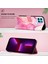 Smart 6 Için Mermer Desenli Pu Deri Cüzdan Telefon Kılıfı - Pembe (Yurt Dışından) 5
