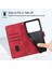 12 Ultra / 12S Ultra Için Deri Cüzdan Flip Stand Telefon Kılıfı - Kırmızı (Yurt Dışından) 5