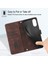 A78 Için Deri Cüzdan Flip Stand Telefon Kılıfı - Kahverengi (Yurt Dışından) 5