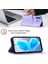 Camon 18I Için Deri Cüzdan Flip Stand Telefon Kılıfı - Mor (Yurt Dışından) 4