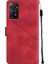 Redmi Note 11 Pro 5g/4g Için Deri Cüzdan Flip Stand Telefon Kılıfı - Kırmızı (Yurt Dışından) 3