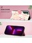 Galaxy S22 Plus Için Mermer Desenli Pu Deri Cüzdan Telefon Kılıfı - Pembe / Beyaz (Yurt Dışından) 5