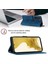 Galaxy S22 5g Için Deri Cüzdan Flip Stand Telefon Kılıfı - Mavi (Yurt Dışından) 4