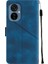 Camon 19 Neo Için Deri Cüzdan Flip Stand Telefon Kılıfı - Mavi (Yurt Dışından) 3