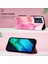 Note 12 G96 Için Mermer Desenli Pu Deri Cüzdan Telefon Kılıfı - Pembe (Yurt Dışından) 5