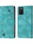 Galaxy A03S Için Deri Cüzdan Flip Stand Telefon Kılıfı - Yeşil (Yurt Dışından) 1
