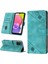 Galaxy A03S Için Deri Cüzdan Flip Stand Telefon Kılıfı - Yeşil (Yurt Dışından) 2