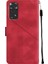 Redmi Note 11S / Note 11 4g Için Deri Cüzdan Flip Stand Telefon Kılıfı - Kırmızı (Yurt Dışından) 3