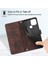 Smart 6 Için Deri Cüzdan Flip Stand Telefon Kılıfı - Kahverengi (Yurt Dışından) 5