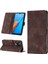 Note 20 X676C Için Deri Cüzdan Flip Stand Telefon Kılıfı - Kahverengi (Yurt Dışından) 2