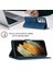 Galaxy S21 Ultra 5g Için Deri Cüzdan Flip Stand Telefon Kılıfı - Mavi (Yurt Dışından) 4