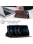 iPhone 12 Pro Max Için Deri Cüzdan Flip Stand Telefon Kılıfı - Kahverengi (Yurt Dışından) 4