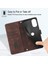 Moto G 5g 2022 Için Deri Cüzdan Flip Stand Telefon Kılıfı - Kahverengi (Yurt Dışından) 5