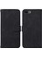 iPhone 8 Plus/ 7 Plus/ 6s Plus/ 6 Plus Için Kabartmalı Pu Deri Stand Cüzdan Telefon Kılıfı - Siyah (Yurt Dışından) 1