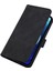 iPhone 12 Mini Için Kabartmalı Pu Deri Stand Cüzdan Telefon Kılıfı - Siyah (Yurt Dışından) 3
