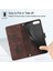 iPhone 8 Plus/7 Plus/6s Plus/6 Plus Için Deri Cüzdan Flip Stand Telefon Kılıfı - Kahverengi (Yurt Dışından) 5