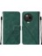 Note 12 Pro 4g Için Kabartmalı Pu Deri Stand Cüzdan Telefon Kılıfı - Yeşil (Yurt Dışından) 1