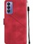 Camon 18P/CAMON 18 Için Deri Cüzdan Flip Stand Telefon Kılıfı - Kırmızı (Yurt Dışından) 4