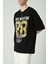 Erkek Motif Baskılı Oversize Kısa Kollu T-Shirt 2