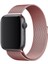 Apple Watch 3 4 5 6 7 8 Se 38 40 41 mm Uyumlu Kordon Kayış Bileklik Metal Hasır Örgü Kordon 1