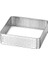 Delikli Tart Kalıbı Kare 7x7x2 cm 6lı 1