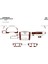 Meriç® Chevrolet Lacetti Hb Ön Torpido Kaplama Maun 10 Parça 2004-2009 1