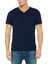 Elit Erkek V Yaka Lacivert Tişört 1