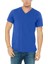 Elit Erkek V Yaka Mavi Tişört 1