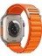 Apple Watch Uyumlu 42MM 44MM 45MM 49MM 1/2/3/4/5/6/se/7/8 Ultra Kordon Alpine Loop Kordon 2