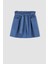 Kız Çocuk Regular Fit Esnek Belli Kuşaklı Jean Etek W5746A622SM 1