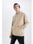 Oversize Fit Kapüşonlu Sweatshirt X8287AZ22AU 1