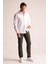 Regular Fit Chino Kanvas Pantolon U6627AZ22AU 4