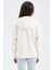 Kız Çocuk Kapüşonlu İçi Yumuşak Tüylü Sweatshirt Y9626A622WN 7