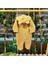 Peluş Polar Bebek Tulum Wellsoft Ayı Kahverengi 4