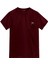 Erkek %100 Pamuk T-Shirt Agnıtıo Bordo 1