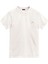 Erkek %100 Pamuk T-Shirt Agnıtıo Beyaz 1