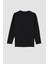 Oversize Fit Bisiklet Yaka Uzun Kollu İçi Yumuşak Tüylü Sweatshirt W4690AZ22AU 8