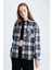 Coool Oversize Fit Gömlek Yaka Uzun Kollu Gömlek Y5979AZ22WN 1
