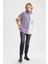 Geometrik Renk Bloklu Balıkçı Yaka Oversize Fit Ekstra Yumuşak Triko Tunik U8689AZ22WN 5