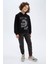 Erkek Çocuk Kapüşonlu Baskılı Sweatshirt Y7572A622WN 6