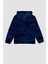 Erkek Çocuk Kapüşonlu Desenli Fleto Cepli Polar Sweatshirt Y1662A622WN 8