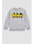 Erkek Çocuk Batman Bisiklet Yaka Sweatshirt Y4439A622WN 6