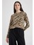 Traditional Regular Fit Bisiklet Yaka Uzun Kollu Tişört Z1502AZ22AU 3