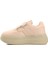DNP-2106 Bej Kalın Taban Kadın Sneaker 2