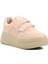 DNP-2106 Bej Kalın Taban Kadın Sneaker 3
