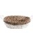 Beyaz Kahve Pvc Örgü Sepet 27X20CM 1