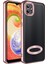 Samsung Galaxy A03 Kılıf Logo Gösteren Kamera Korumalı Silikon Bronz 1